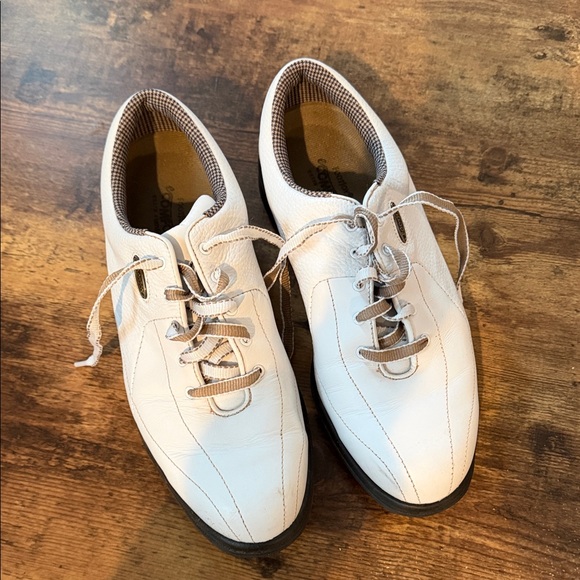 FootJoy Shoes - FootJoy White Leather Golf Shoes